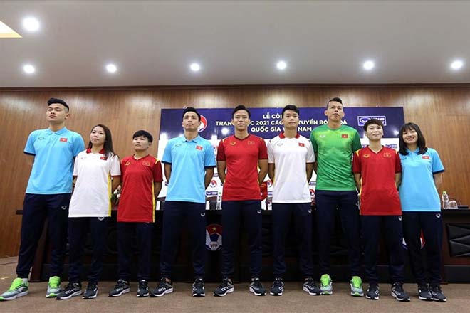 Lễ ra mắt áo đấu mới của các đội tuyển Việt Nam