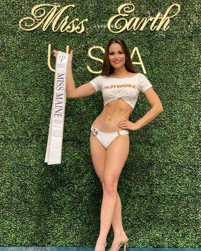 Sắc vóc cực phẩm của người mẫu 27 tuổi đăng quang Hoa hậu Trái đất Mỹ 2021 - 3