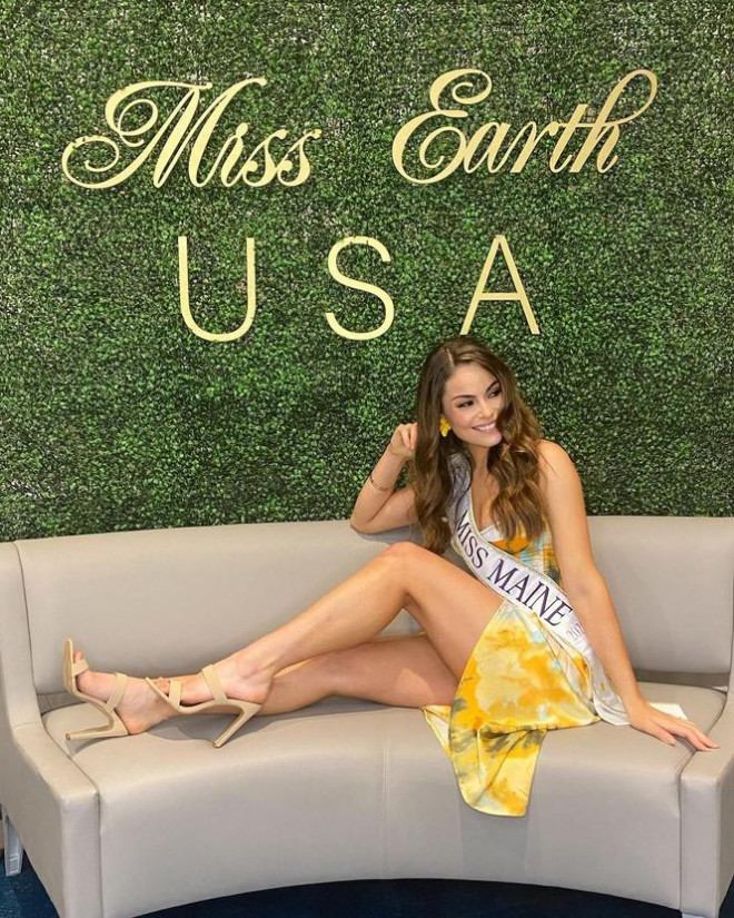 Sắc vóc cực phẩm của người mẫu 27 tuổi đăng quang Hoa hậu Trái đất Mỹ 2021 - 4