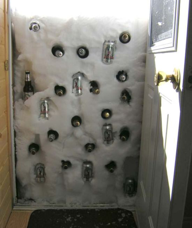 Mùa đông này không cần phải dùng đến tủ lạnh nhé.
