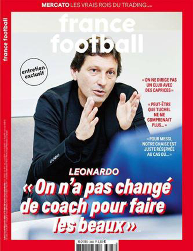 Giám đốc thể thao của PSG thừa nhận đội bóng thành Paris đang theo đuổi Messi