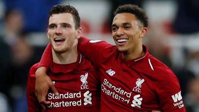 Liverpool lên ngôi Premier League &amp; Champions League với cặp hậu vệ biên Robertson - Alexander-Arnold
