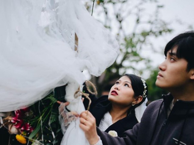 Bạn trẻ - Cuộc sống - Cô dâu tiết lộ bí quyết trang trí tiệc cưới chỉ với 10 triệu đồng