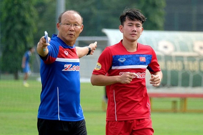 HLV Park Hang-seo quyết tâm cùng đội tuyển Việt Nam tham dự VCK World Cup 2022. (Ảnh: NLĐO)