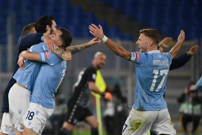 Lazio đã có chiến thắng Roma