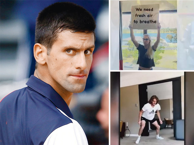 Thể thao - 72 tay vợt "kêu trời", ngán ngẩm bị cách ly trước Australian Open