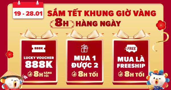 An tâm sắm Tết với hàng triệu ưu đãi từ Lazada - 5