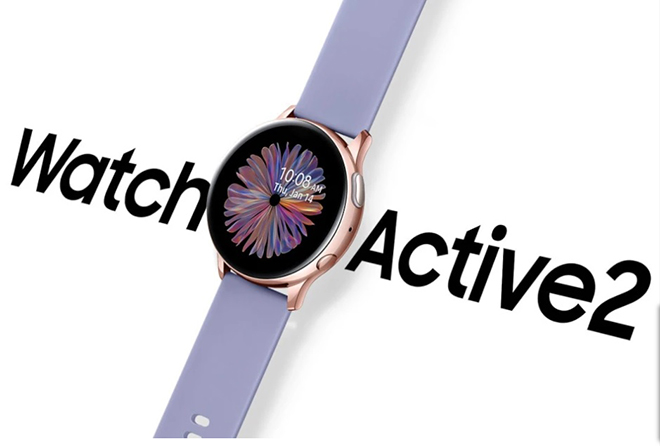 Samsung tung thêm Galaxy Watch Active 2 màu vàng hồng cực xinh cho chị em chơi tết - 1