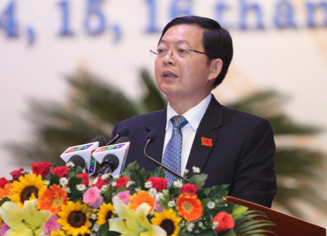 Ông Hồ Quốc Dũng, Bí thư Tỉnh ủy, Chủ tịch HĐND tỉnh Bình Định (ảnh: IT).
