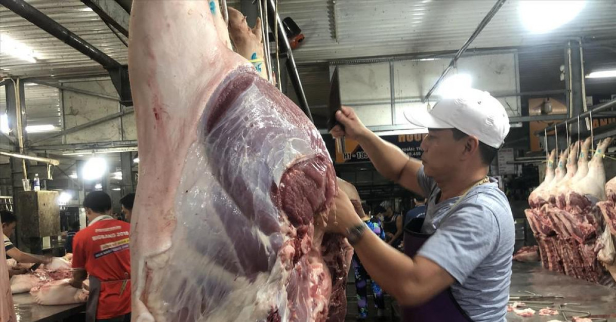 Thị trường - Tiêu dùng - Thịt heo cận tết: Giá tăng, nhưng khó sốt?