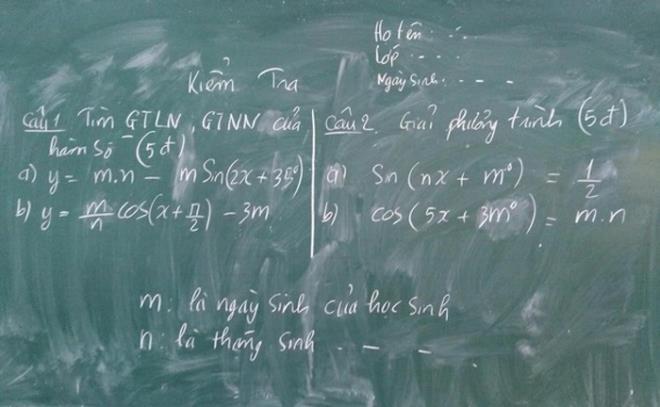 Mỗi học sinh một đề thi là chuyện "dễ như ăn cháo" nếu thầy cô ra đề kiểu này.&nbsp;