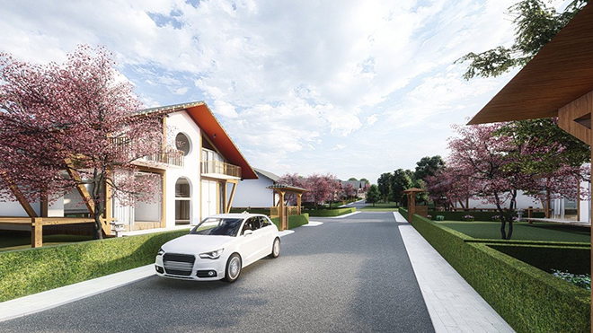 Ý tưởng về “Làng Yên Bình – Heian Na Mura” tại Nam Ban ra đời cũng từ sở thích “bỏ phố về rừng”.