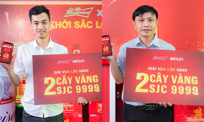 Những khách hàng may mắn trúng giải thưởng “Vua lộc vàng” tuần 5