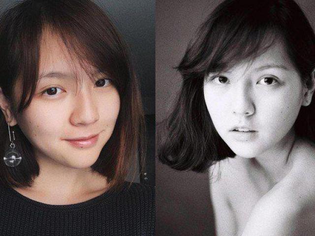 Làm đẹp - "Ngã ngửa" với mặt mộc khác lạ của "gà cưng" Hải Tú