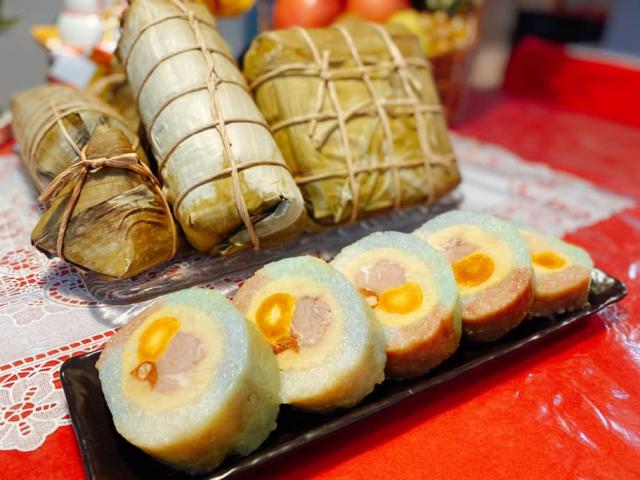 Ẩm thực - Cách làm bánh chưng, bánh tét ngũ sắc thơm ngon đẹp mắt cho ngày Tết