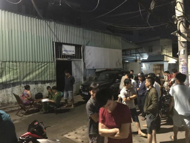 Hiện trường vụ cháy