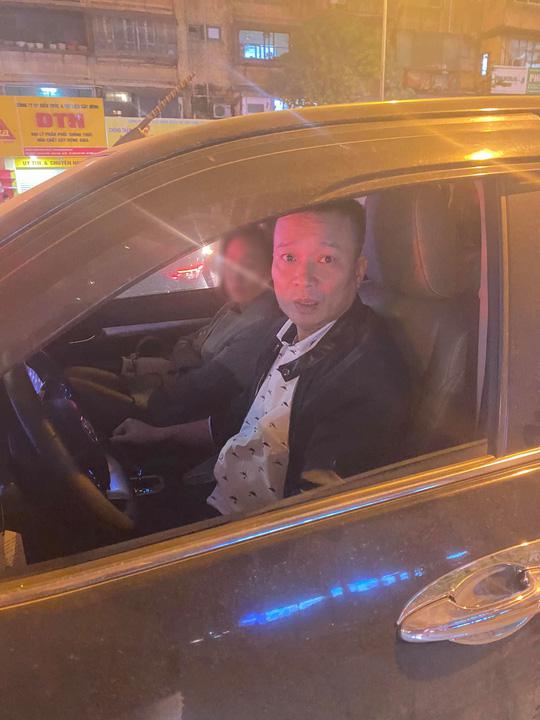 Tài xế Vũ Ngọc Long tại thời điểm hành hung anh P.T.A vào tối 31/12/2020