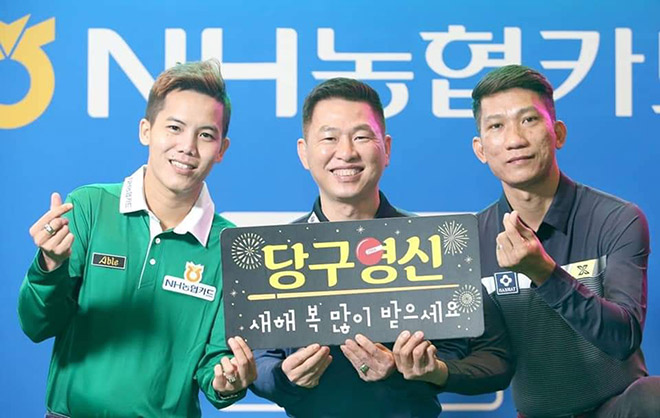 Phương Linh, Minh Cẩm và Đình Nại sẽ ở lại Hàn Quốc để thi đấu chặng 5 PBA diễn ra ngay trong dịp Tết Nguyên đán