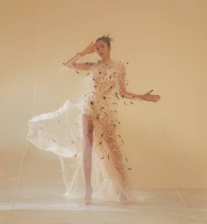 Ba mỹ nhân Việt cùng diện mẫu váy đính lông, vì sao Tăng Thanh Hà được khen nổi trội nhất? - 3