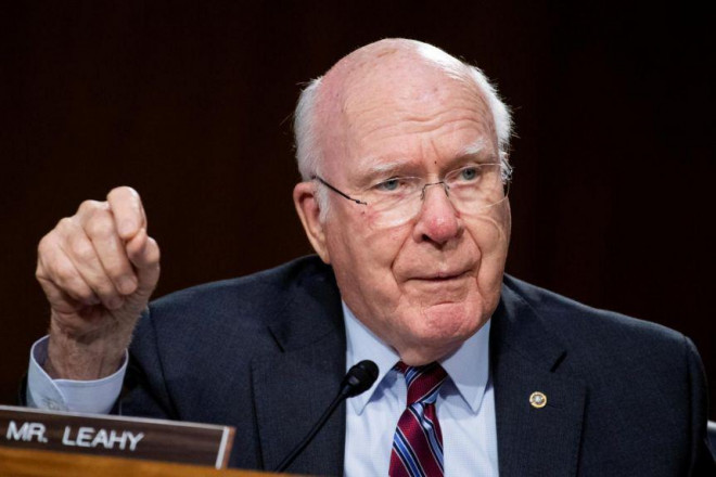 Ông Patrick Leahy, thành viên lâu năm nhất của Thượng viện thuộc đảng Dân chủ. Ảnh: Reuters