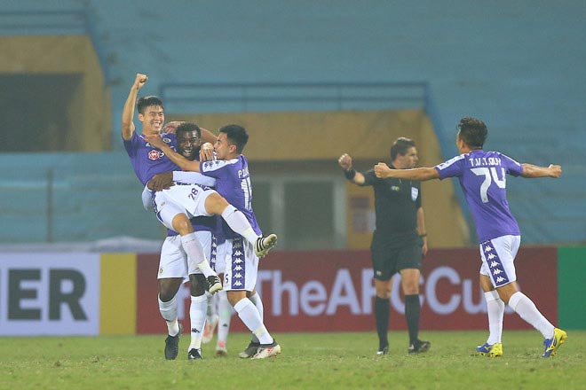 CLB Hà Nội đã đạt thành tích vào bán kết AFC Cup năm 2019