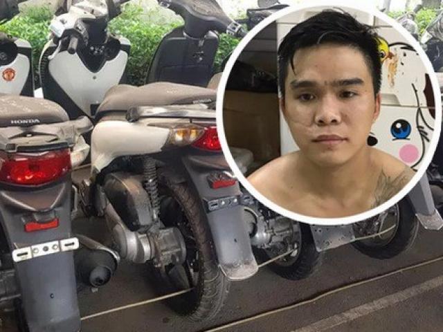 Pháp luật - Tên "trùm" đường dây chuyên trộm xe SH cực lớn ở TP HCM bị bắt