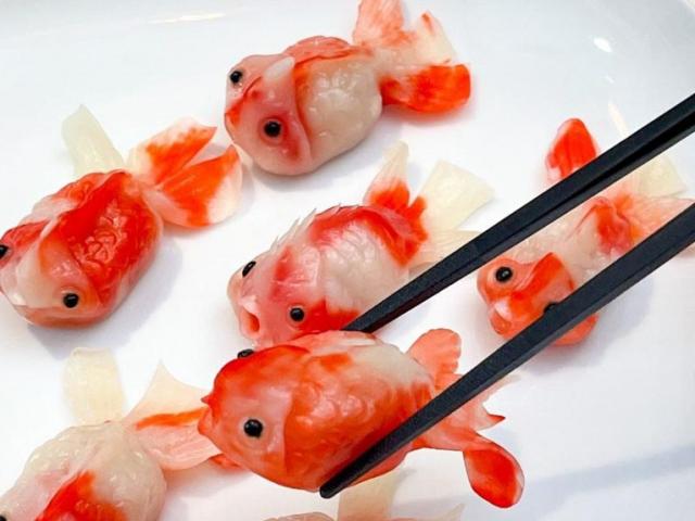 Ẩm thực - Những miếng dimsum khiến người ăn không phân biệt nổi là cá thật hay giả