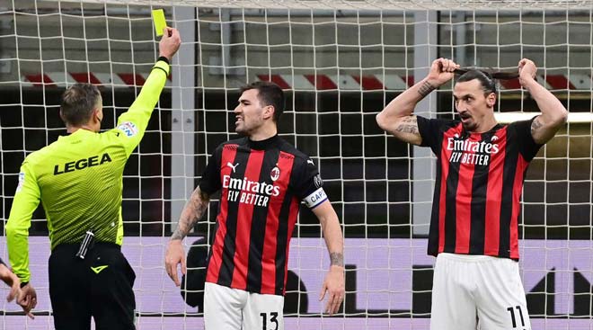 Video Inter Milan - AC Milan: "Tâm bão" Ibrahimovic, đòn đau phút 90+7 - 1