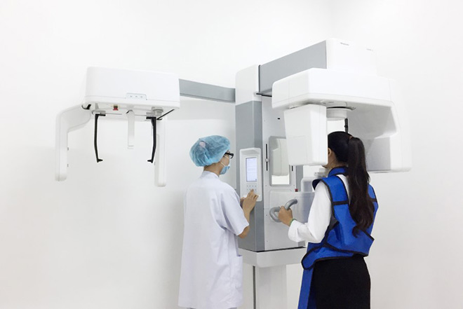 Máy chụp CT Conebeam 3D được trang bị tại nha khoa I-DENT