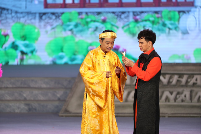 Nghệ sĩ Xuân Bắc đảm nhận vai Nam Tào quen thuộc nhưng hứa hẹn có một sự bất ngờ ở phút cuối.
