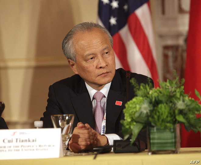 Đại sứ Trung Quốc tại Mỹ, Cui Tiankai.