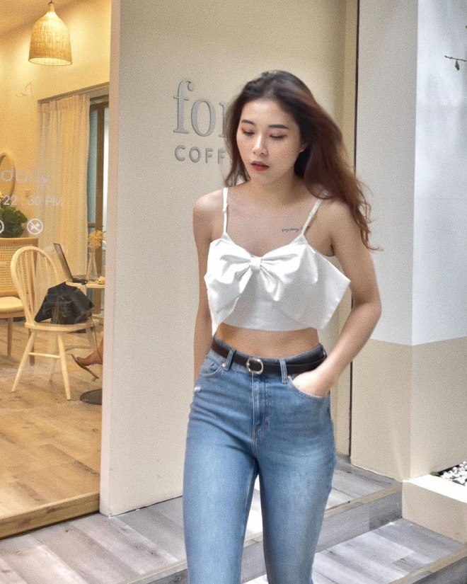 Những tấm hình dù có chất lượng không tốt vẫn khoe trọn vẻ đẹp của "hoa khôi bóng chuyền Việt Nam thế hệ mới"