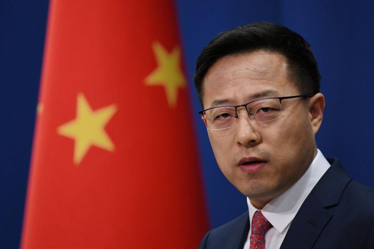 Triệu Lập Kiên - phát ngôn viên Bộ Ngoại giao Trung Quốc (ảnh: Reuters)