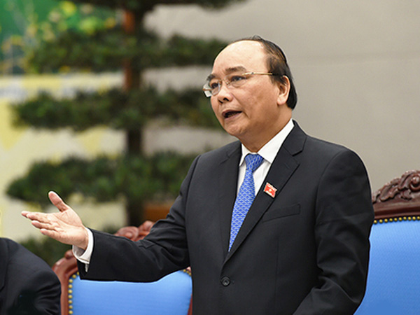 Thủ tướng Nguyễn Xuân Phúc&nbsp;
