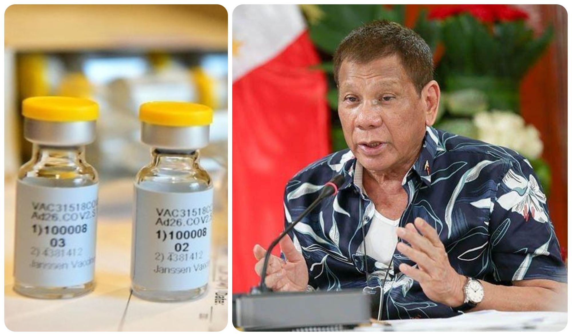Tổng thống Philippines muốn tiêm vắc xin Covid-19 vào mông, chuyên gia nói “ngàn lần không nên” (ảnh: Hoàn cầu)