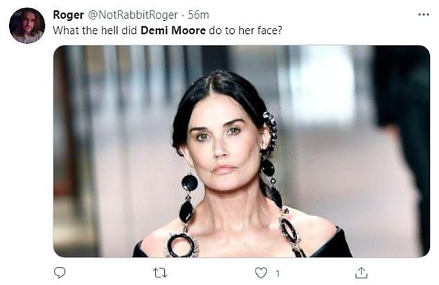 Minh tinh Demi Moore gây sốc với gương mặt khác lạ - 5