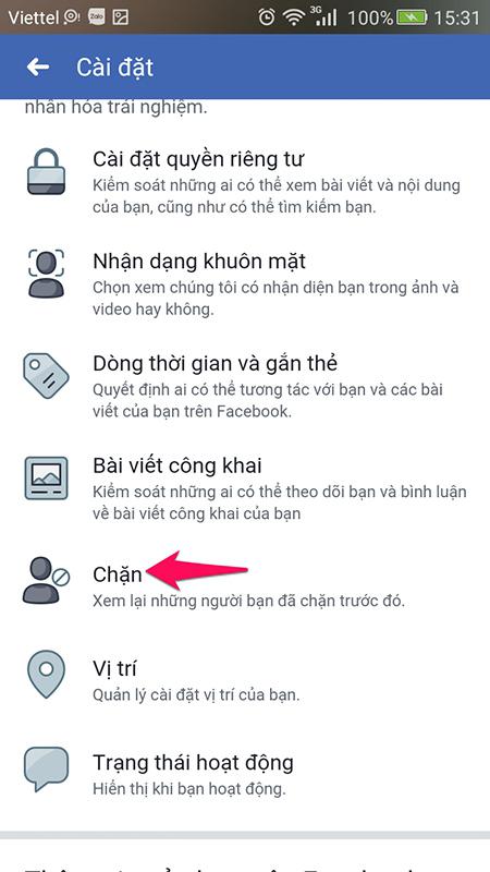 Hướng dẫn cách để bỏ chặn ai đó trên Facebook nhanh nhất - 3