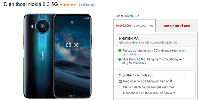 Cận tết, nhiều smartphone giảm giá mạnh - 4