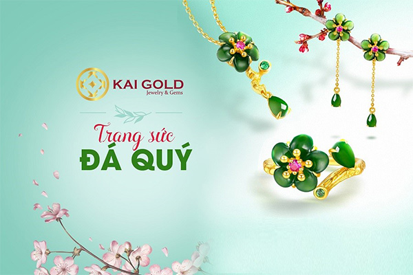 Trang sức ngọc vàng 9999 Kaigold