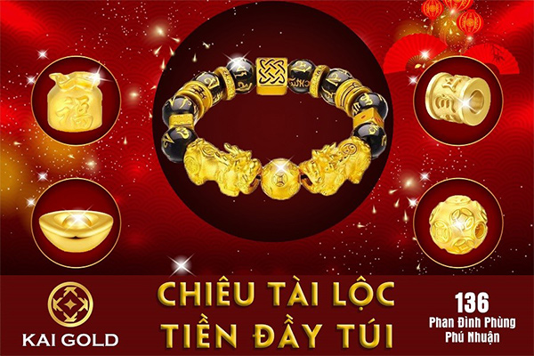 Tỳ hưu vàng Kaigold