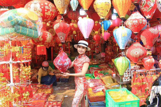 Những nơi chụp ảnh đẹp ở Sài Gòn - Giới trẻ check-in tuyến đường bán đồ Tết Sài Gòn - 7