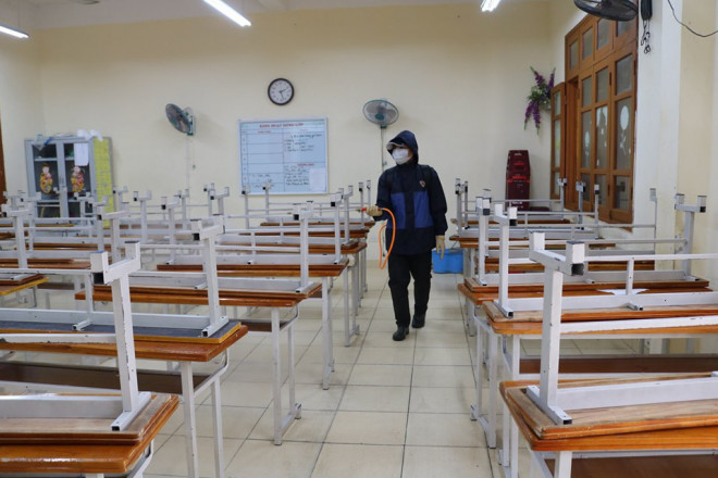 Các trường học tại Lục Nam, Yên Dũng (Bắc Giang) tạm nghỉ học từ ngày 30/1. Ảnh minh họa