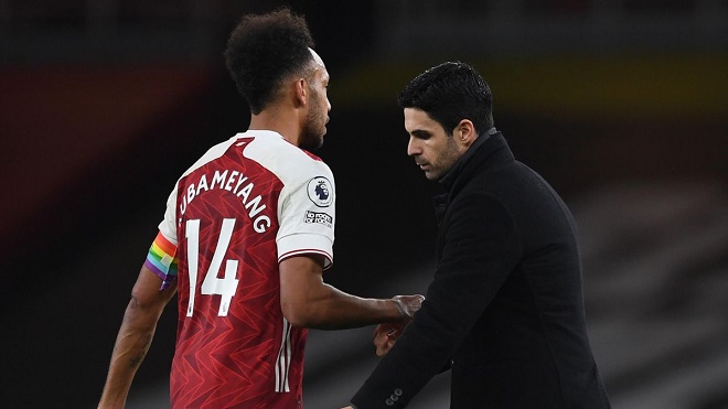 Arsenal sẽ không có sự phục vụ của Aubameyang
