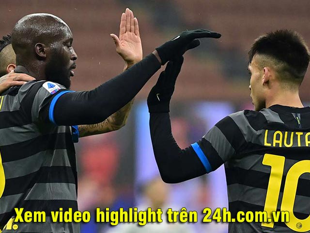 Bóng đá - Video Inter Milan - Benevento: Tuôn trào hiệp 2, cú đúp Lukaku