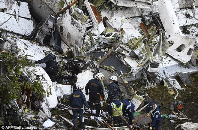 Vụ tai nạn máy bay thảm khốc hồi năm 2016 khiến CLB Chapecoense gần như bị xóa xổ