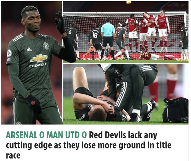 MU chia điểm Arsenal: Báo chí tiếc nuối, lo "Quỷ đỏ" bị Man City bỏ xa - 4