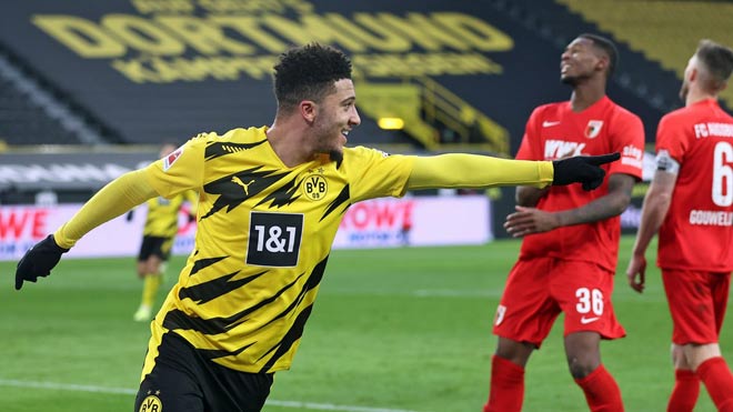 Video Dortmund - Augsburg: "Vết đen" Haaland, ngược dòng mãn nhãn - 1