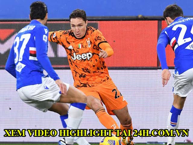 Bóng đá - Trực tiếp bóng đá Sampdoria - Juventus: Chiesa mở tỷ số cho "Bà đầm già"