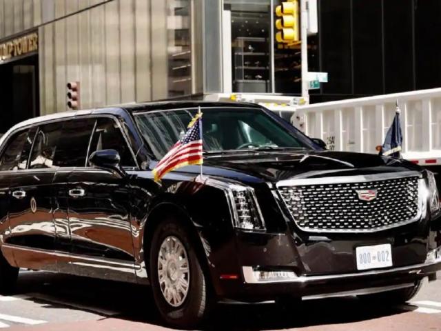 Media - Điều ít biết về siêu xe "quái thú" nặng 10 tấn bọc thép dày đặc chở Tổng thống Mỹ