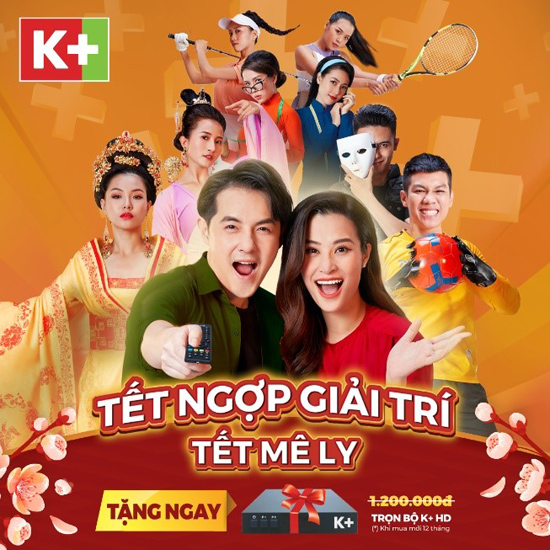 Dù bạn thuộc “team” nào đi chăng nữa, bật K+ để tận hưởng “Tết ngợp giải trí, Tết mê ly”.